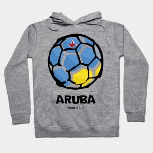 Aruba Football Country Flag Hoodie